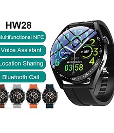 economico -HW28 Orologio intelligente 1.39 pollice Intelligente Guarda Bluetooth Pedometro Avviso di chiamata Localizzatore di attività Compatibile con Android iOS Da uomo Standby lungo Chiamate in vivavoce