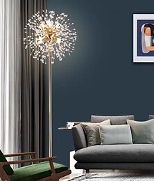 economico -Lampada Da Terra Elegante Lampada Da Terra Dente Di Leone Lampada Da Comodino Per Camera Da Letto