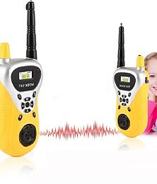 billige -2 stk mini walkie talkie børneradio retevis håndholdt legetøj til børn gave bærbar elektronisk to-vejs radio kommunikator