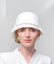 cheap -Straw Hats with Bowknot Wedding / Daily Wear Headpiece/Special Occasion/Office & Career/Casual/Birthday/New Baby/Thank You/Graduation/Congratulations/Anniversary Headwear