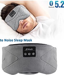 economico -Cuffie da sonno Bluetooth 5.2 mascherina per occhi traspirante e morbida 24 musica di rumore bianco cuffie per dormire mascherina auricolari per chi dorme di lato allenamento corsa insonnia viaggio