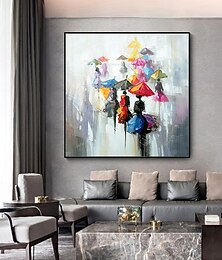 abordables -Mintura fait à la main figure peintures à l'huile sur toile art mural décoration moderne image abstraite pour la décoration intérieure roulé sans cadre non étiré peinture