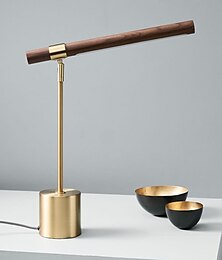 economico -Lampada Da Tavolo In Legno, Lampada Da Comodino Moderna Lampada Da Comodino A Led Per Soggiorno Camera Da Letto Studio Scrivania Arredamento Luci Casa Lampada Da Comodino In Legno