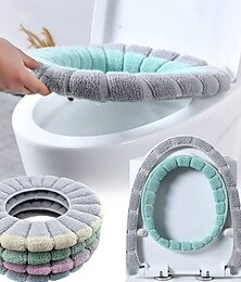 abordables -Almohadillas blandas para cubrir el asiento del inodoro