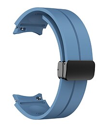 economico -Cinturino per orologio  per Samsung Galaxy Watch 7/6/5/4  40/44mm, Watch 5 Pro 45mm, Watch 6 Classic 43/47mm, Watch 4 Classic 42/46mm Silicone Sostituzione Cinghia 20mm Chiusura magnetica Regolabili