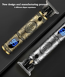 Недорогие -vgr t9 usb аккумуляторная машинка для стрижки волос электрический триммер для волос беспроводной триммер для бритвы мужская парикмахерская машина для стрижки волос