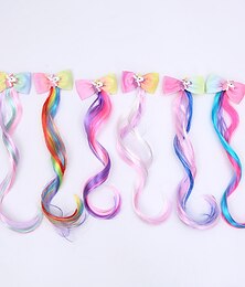 economico -Bambino (1-4 anni) Da ragazza Attivo / Essenziale Informale / Giornaliero Color Block Cotone Accessori per capelli Rosa Perla / Viola / Rosa Taglia unica