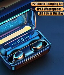 voordelige -iMosi F9-6S TWS True draadloze hoofdtelefoon In het oor Bluetooth 5.0 Sportief Waterbestendig Stereo voor Apple Samsung Huawei Xiaomi MI Mobiele telefoon