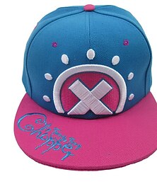 billige -Hat / Kasket Inspireret af One Piece Tony Tony Chopper Anime Cosplay Tilbehør Hat polyester Herre Dame Har Halloween kostumer