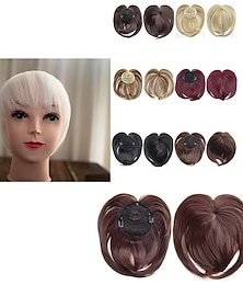 cheap -White Hair Extensions for Women Invisible Toupee Thinning Hair Extensions Wig Hairpiece Thick Top Hair Pieces