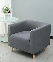 halpa -joustava yhden sohvan päällinen nojatuoli slipcover kerhotuolin päällinen 1 istuttava sohva kalustesuoja joustavalla pohjalla lapsille, lemmikki