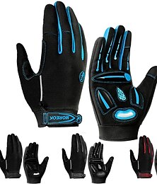 cheap -Winter Gloves Bike Gloves Cycling Gloves Touch Gloves Winter Full Finger Gloves Anti-Slip Touchscreen Thermal Warm Waterproof Sports Gloves Road Cycling Outdoor Exercise Cycling / Bike Fleece Black