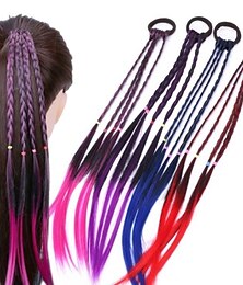 economico -Bambino Da ragazza Accessori per capelli Dolce Giornaliero Tinta unita Rosso Blu