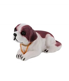 abordables -1 pc Décorations de tableau de bord de voiture Mode Chien Mignon Nouveau design Petit et exquis Pour Femme Pour Homme