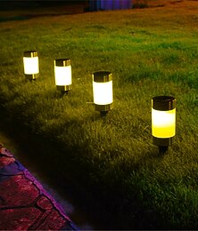 halpa -2kpl aurinkoenergian minipolku valot ulkopuutarhavalot maadoituspistoke led puutarhavalaisin superkirkas aurinko muovinen nurmikkolamppu puutarhamaisemavalaisin