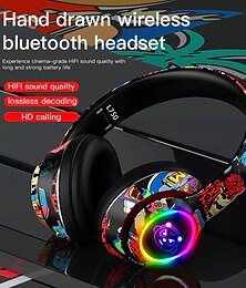 abordables -L750 Casque Gamer Sur l'oreille Bluetooth 5.1 Sportif Stéréo Couplage automatique pour Apple Samsung Huawei Xiaomi MI Usage quotidien Ordinateur PC Jeux sur téléphone portable