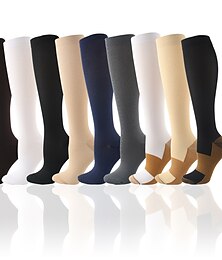 Χαμηλού Κόστους -ένα ζευγάρι αθλητικές κάλτσες πίεσης ελαστικές κάλτσες κάλτσες συμπίεσης ιόντων χαλκού