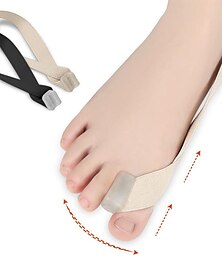 cheap -Women's Polyester / Silicone Toe Separators Correction Fixed Daily / Practice Nude / Black 1 PC
