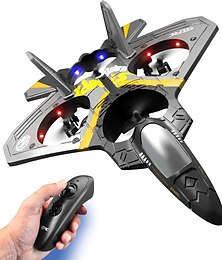 cheap -RC Remote Control Airplane 2.4G 6CH Remote Control V17 Fighter Hobby Plane Glider Airplane EPP Foam Toys RC drone Kids Gift