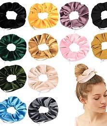 economico -elastici per capelli fasce elastiche per capelli in velluto fascette per capelli scrunchy corde scrunchie per accessori per capelli da donna o da ragazza