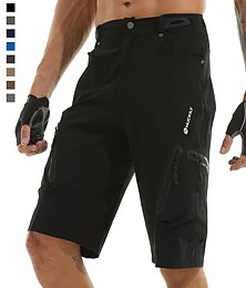 economico -Nuckily Per uomo Tinta unica Tasche Pantaloncini MTB Pantaloncini da bici Bicicletta Pantaloncini Pantaloni Vestibilità comoda Mountain Bike MTB Ciclismo su strada Gli sport Asciugatura Rapida