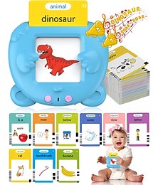 זול -255 כרטיסים 510 מילות ראייה מדברות כרטיסי פלאש צעצועי למידה חינוכיים לפעוט ילדים ילד ילדה צעצועי ריפוי דיבור צעצועי אוטיזם צעצועי פסטיבל מתנות יום הולדת