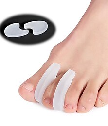 cheap -Women's Silicone Toe Separators Correction Fixed Daily / Practice Clear 1 Pair