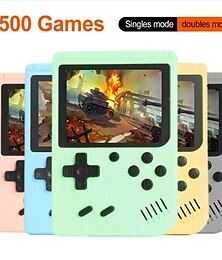 Недорогие -500 в 1 3-дюймовый ЖК-видео игрушечный игровой плеер мини портативные игры игрушки игровая консоль для детей портативная игровая машина