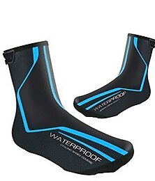 cheap -waterproof cycling shoe covers winter road bike overshoes thermal warm shoes cover for men women, mtb bicycle booties