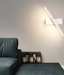 economico -lampade da parete a led lampada da parete minimalista moderna nordica creativa lampada da comodino scala girevole 330 ° lampada da parete soggiorno bianco caldo / bianco 110-240v