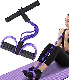 economico -Fascia di resistenza del pedale Corda di trazione per sit-up Espansore per bodybuilding in lattice naturale 27.0*15.0*9.0 cm Gli sport Lattice Allenamento a casa Palestra Pilates Potenziamento muscoli