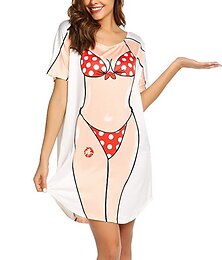 abordables -Corps des femmes Bikini Vêtements couvrants 3D Art graphique Pour Femme Adulte le jour de la Saint-Patrick Impression 3D Soirée