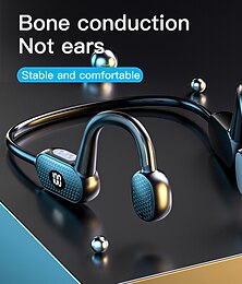 billiga -imosi x6 bone conduction hörlurar öronkrok bluetooth5.0 sport ergonomisk design trådlösa sport hörsnäckor handsfree kör gaming bluetooth hörlurar