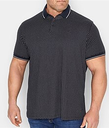 preiswerte -Herren Übergröße Poloshirt Groß und hoch Grafik-Drucke Umlegekragen Bedruckt Kurzarm Frühling Sommer Sport Modisch Strassenmode Designer Outdoor Strasse Oberteile