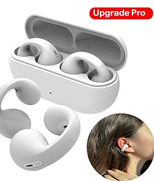 cheap -Earclip Bluetooth Earphones Upgrade Pro For New Sound Earcuffs 11 Earring Wireless Bluetooth Earphones TWS Ear Hook Headset Sport Earbuds