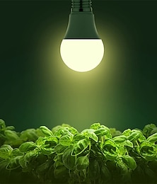 billige -led vekst lyspærer a19 pære fullt spekter for innendørs planter e26 base 12w/15w vekst pære 100w ekvivalent vekst lys for innendørs planter frø start 2pack