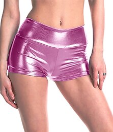 halpa -discotanssiasut eksoottiset tanssiasut tankotanssishortsit rypistävä puhdas väri naisten suoritusharjoittelu luonnollinen polyesteri