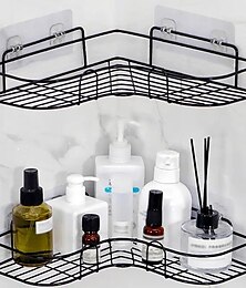 economico -Mensola Per Doccia, Mensola Per Il Bagno, Cucina, Senza Punzonatura, Triangolo, Scaffale Per Il Bagno, Accessori Per Il Bagno