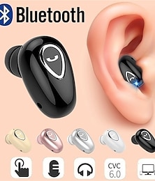 זול -YX01 אוזניות טלפון באוזן Bluetooth 4.1 ספורטיבי עמיד במים סטריאו ל Apple Samsung Huawei Xiaomi MI שימוש יומיומי לטייל חוץ טלפון נייד