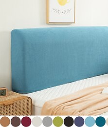 preiswerte -Bettkopfteilbezug für Schlafzimmerdekoration Stretch-Bettkopfteil-Schonbezug, staubdichter Schutzbezug für gepolstertes Kopfteil, Salbeigrün
