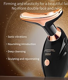 ieftine -aparat de masaj pentru față anti-rid dispozitiv de înfrumusețare dispozitiv anti-îmbătrânire pentru gât facial dispozitiv pentru ochi îngrijire a pielii lifting facial masaj fermant pentru femei și bărbați