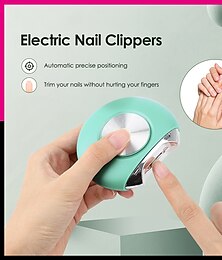 お買い得  -大人と子供のための電気爪切りマニキュアグラインダー家庭用ポータブルトリミング爪切りマニキュア