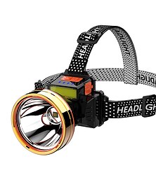 billige -hodelykt oppladbare led hodelykter usb for voksne vanntette fakkel hodelykt lommelykter for utendørs hage gruvedrift camping