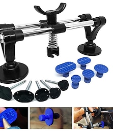 economico -Kit di attrezzi per riparazione carrozzeria auto - Estrattore per ammaccature auto con ponte a doppio palo piastre adesive per rimozione delle ammaccature