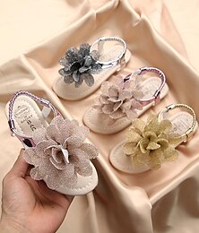 cheap -Girls' Sandals Daily Dress Shoes Flower Girl Shoes Patent Leather Breathability Non-slipping Big Kids(7years +) Little Kids(4-7ys) Toddler(2-4ys) Wedding Birthday Gift Walking Shoes Indoor Outdoor