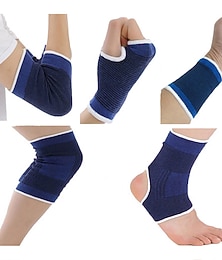 economico -2 pezzi polsiere ginocchiere polsiere gomitiere cavigliere tute sportive per uomo e donna palmi da corsa e danza per bambini
