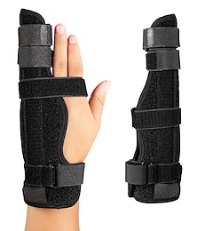 olcso -kézközépcsont ujj sín kézmerevítő pinky ujj sín boxer törésekhez törött gyűrűs kisujj gipsz kioldó ujj immobilizer kiegyenesítő ulnar ereszcsatorna sín támasz - jobb nagy