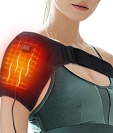 economico -cintura di supporto per la schiena regolabile per terapia del calore elettrica per fasciatura del dolore per lesioni da riabilitazione della spalla lussata