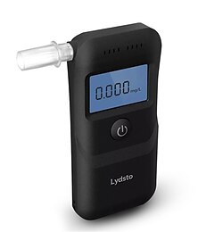 baratos -lydsto testador de álcool bafômetro digital portátil display lcd mini medidor portátil detector de teste de sopro