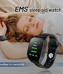 abordables -Nuevo dispositivo de sueño inteligente ems, sueño rápido, descanso, hipnosis, insomnio, artefacto, reloj de pulsera, microcorriente, instrumento de ayuda para dormir